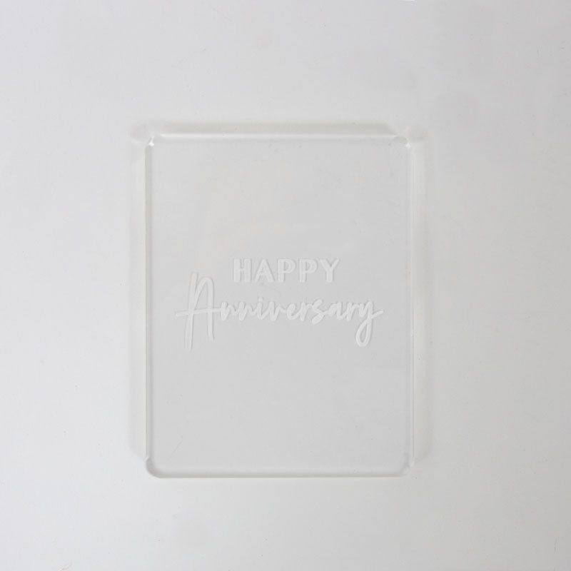 COOKIE Embosser Stamp - HAPPY ANNIVERSARY