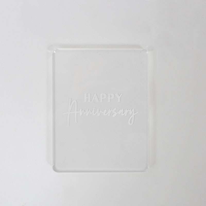 COOKIE Embosser Stamp - HAPPY ANNIVERSARY