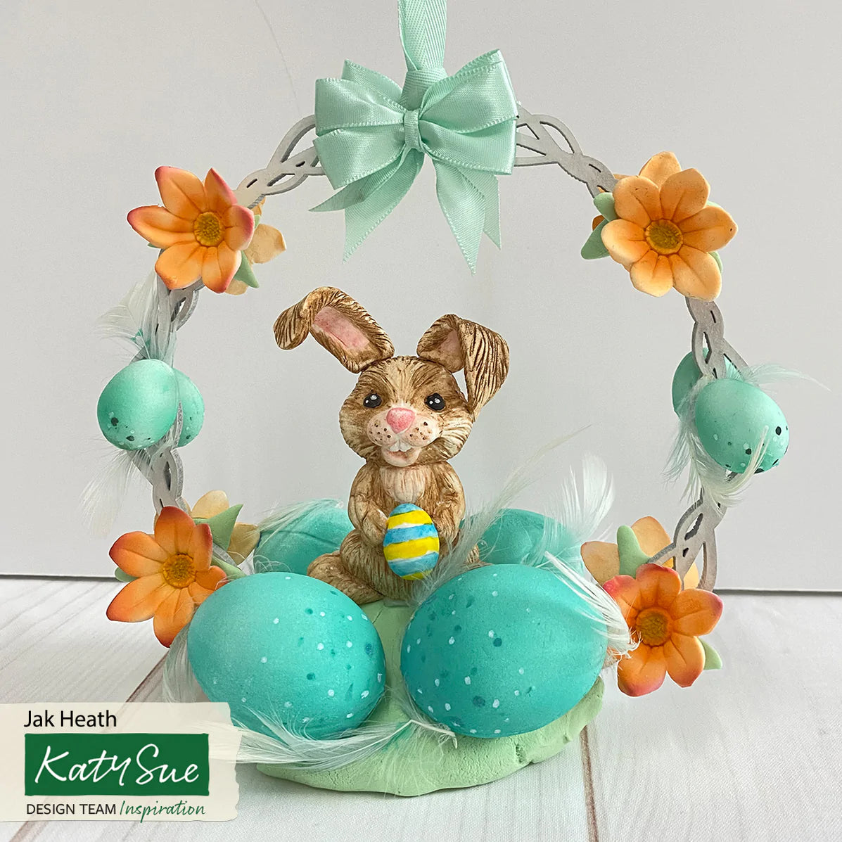 Easter Bunny Silicone Mould Katy Sue