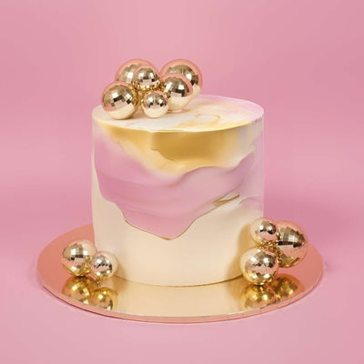 SPRINKS 12 Piece Disco Ball Toppers - GOLD