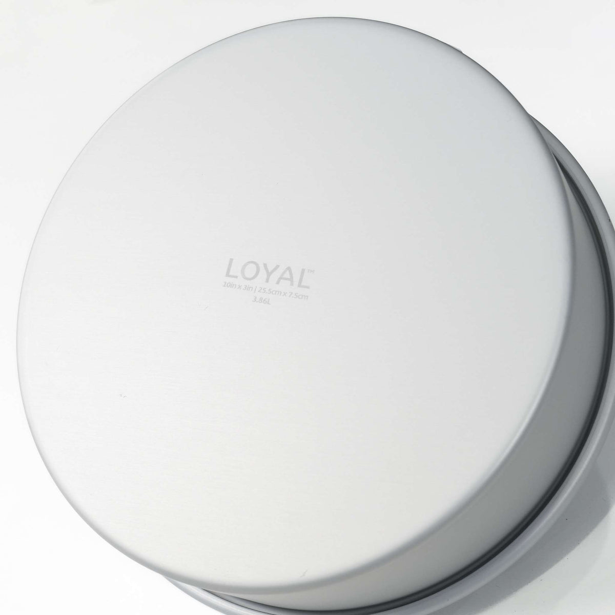 LOYAL CAKE TIN Elite Anodised Cake Tin Round (10in) 3" Deep