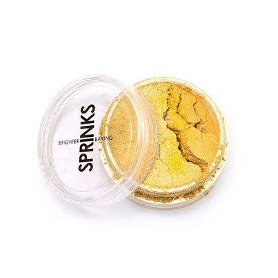 BRIGHT GOLD Lustre Dust (10ml) - Sprinks