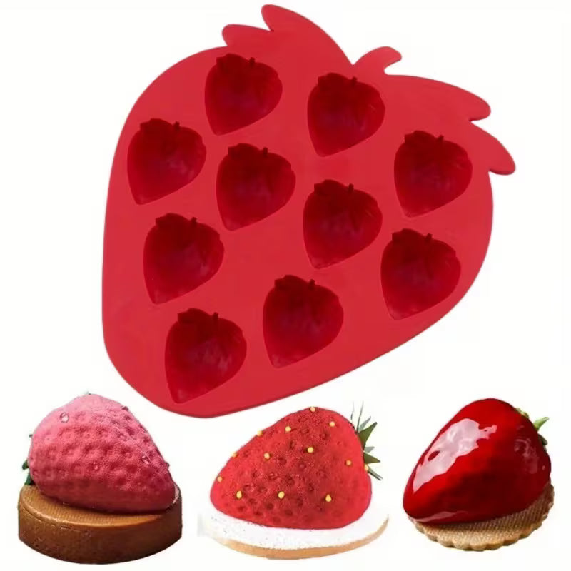 Strawberry Multi-Cavity Mould
