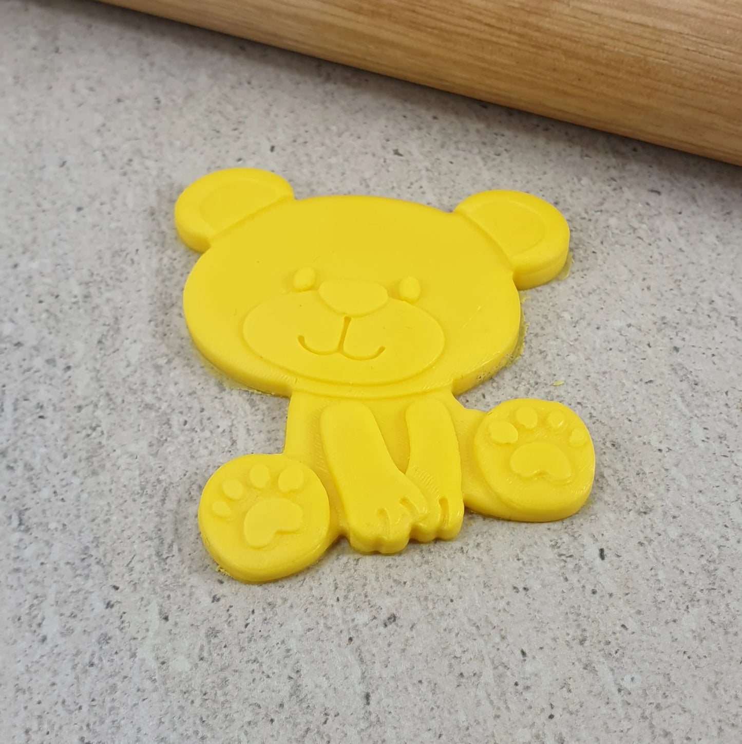 Teddy Bear Cutter and Debosser Set