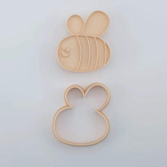 Cookie Cutter Bee Cutter & Embosser Set