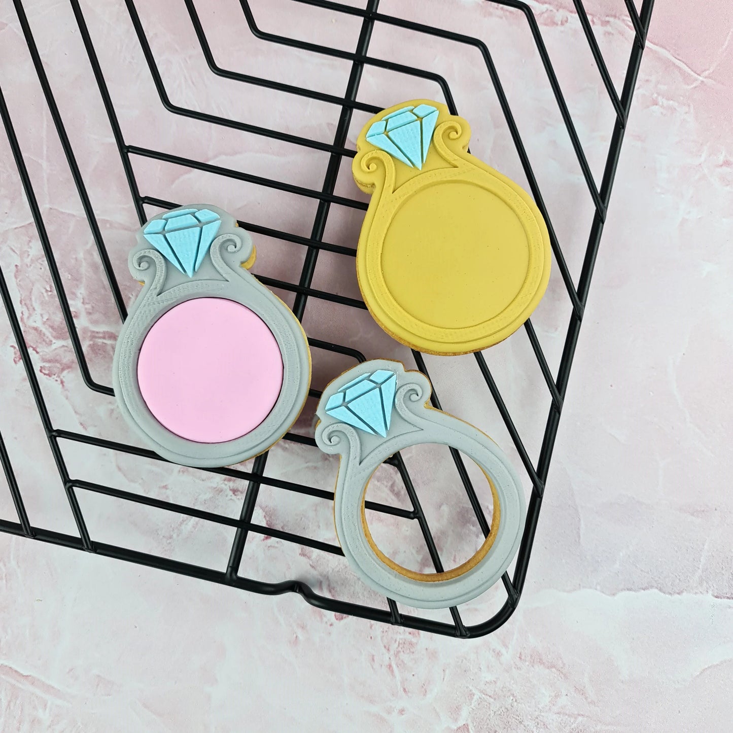 Engagement Ring Cutter and Debosser Set