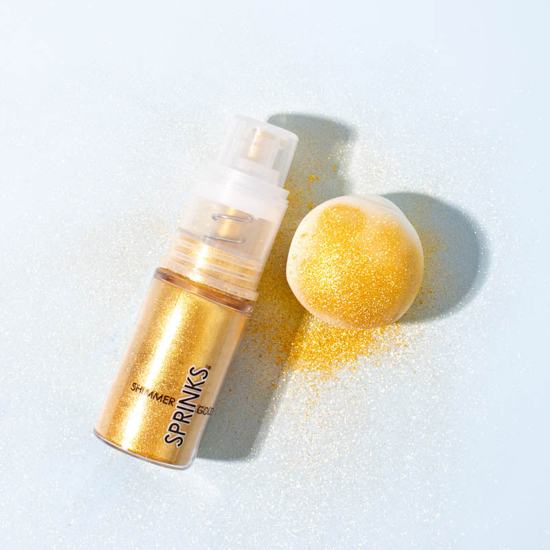 Pump Shimmer - GOLD SPRINKS