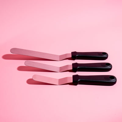 SPRINKS Stainless Steel CRANKED Spatula - 4" / 11cm