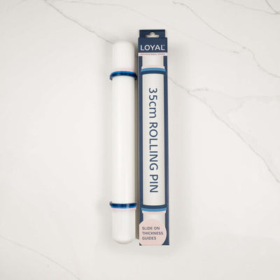 Rolling Pin Rolling Pin 35cm with Guides Loyal