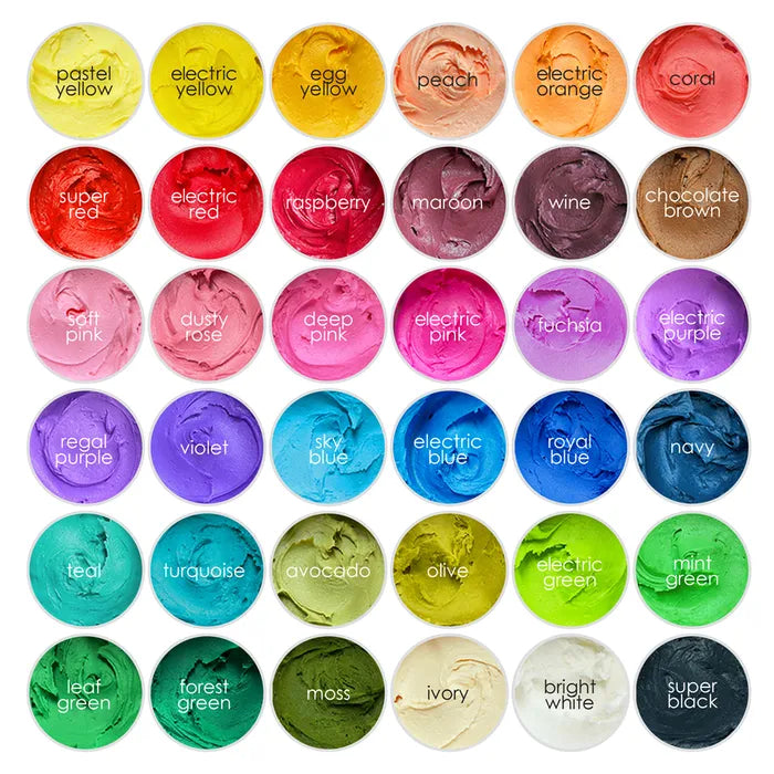 Food Colour Vivid 36 Pack Gel Colour (36 x 21g)