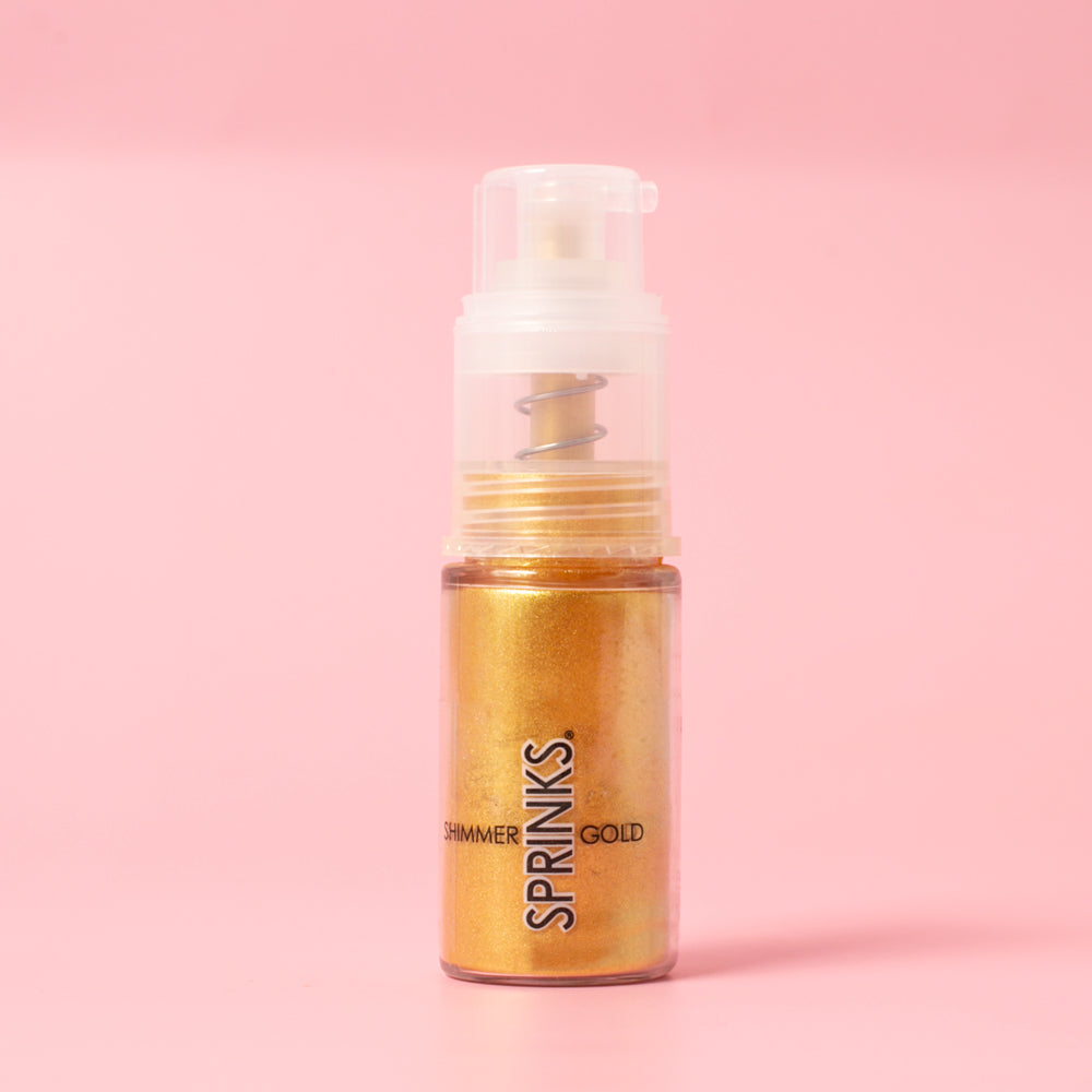 Pump Shimmer - GOLD SPRINKS