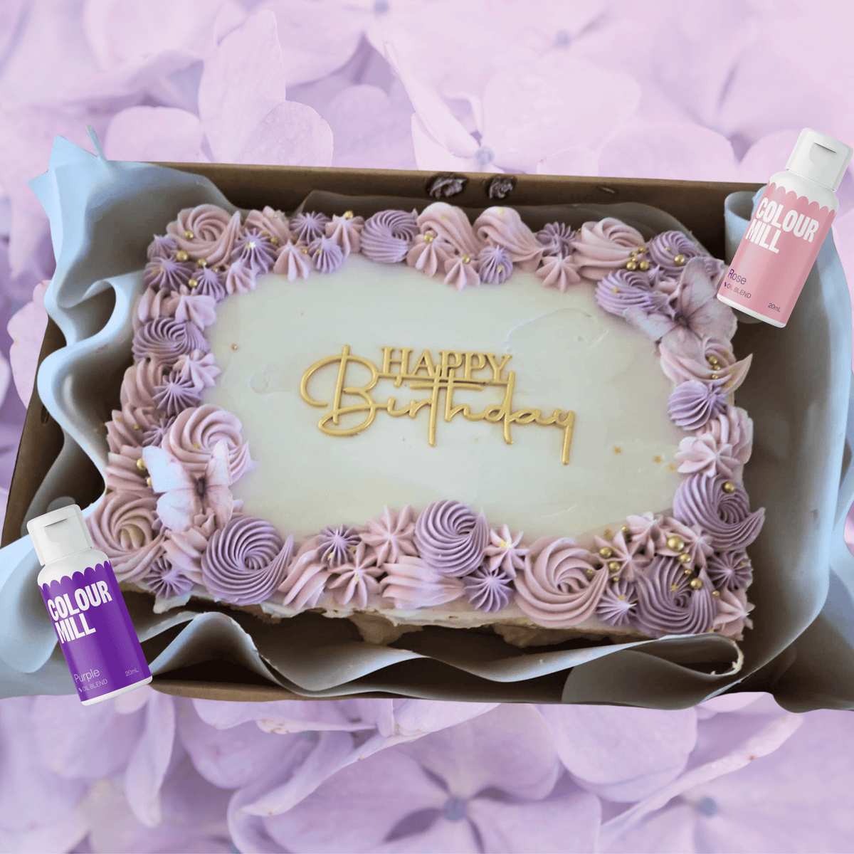 Buttercream Icing 1L Gloss Frost Colour Mill