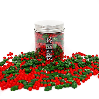 DECK THE HALLS Sprinkles (70g) by Sprinks