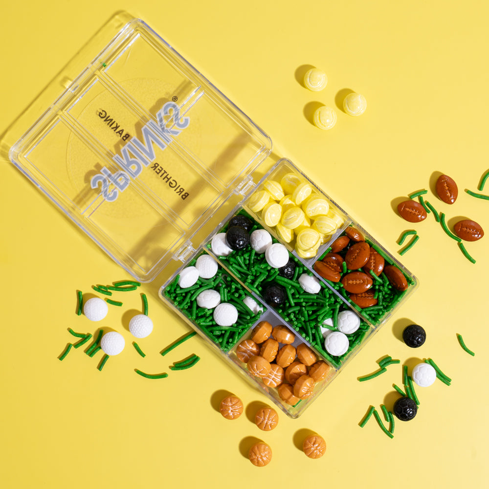 SPORT BALLS FAVOURITES BOX (95g) Sprinkles