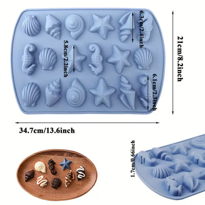 Seaside Large Shell Mould