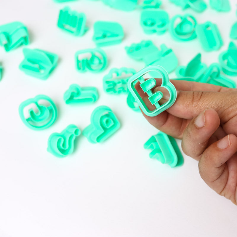 ALPHABET & NUMBER Cutter Set (40 Pieces) - by Sugar Crafty