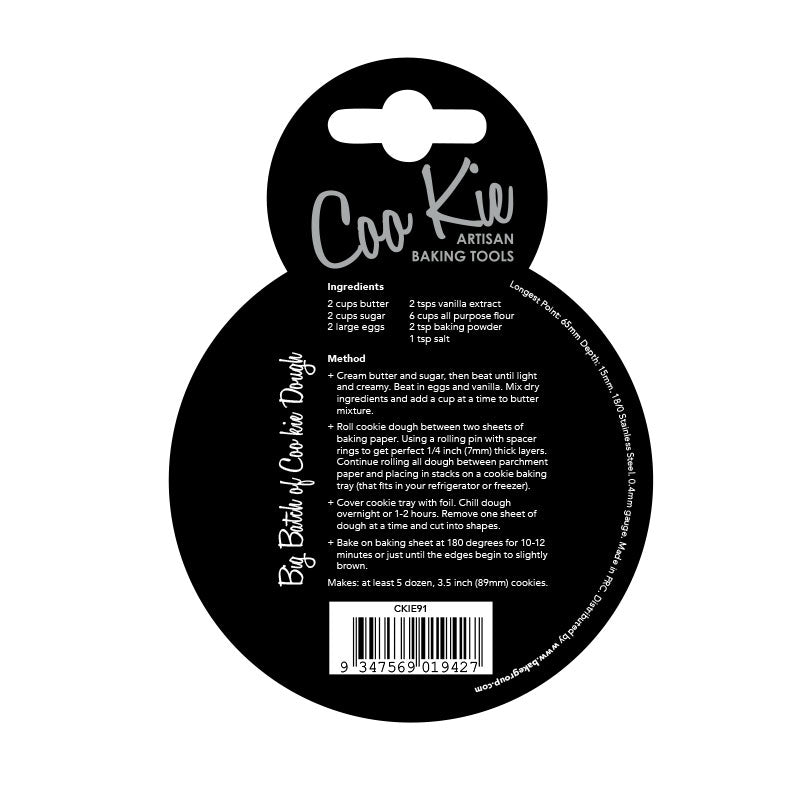 Coo Kie ROUND 65mm Cookie Cutter