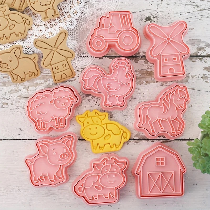 Farm Cookie Cutter Set 8pc