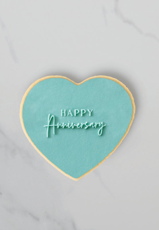 COOKIE Embosser Stamp - HAPPY ANNIVERSARY