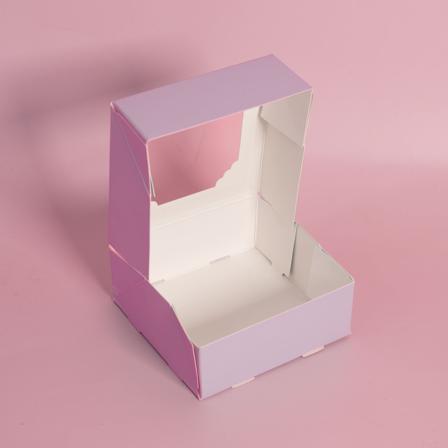 Treat Box (Pack of 5) PAPYRUS Scalloped SMALL - MIXED COLOURS