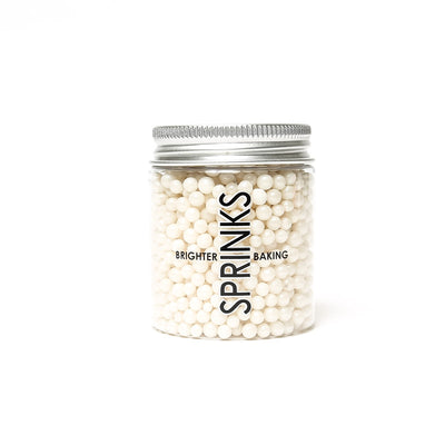 Pearls WHITE 4mm (85g) - by Sprinks