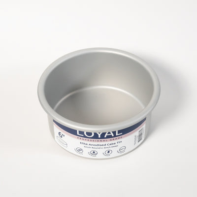 CAKE TIN LOYAL Elite Anodised Cake Tin Round (6in)
