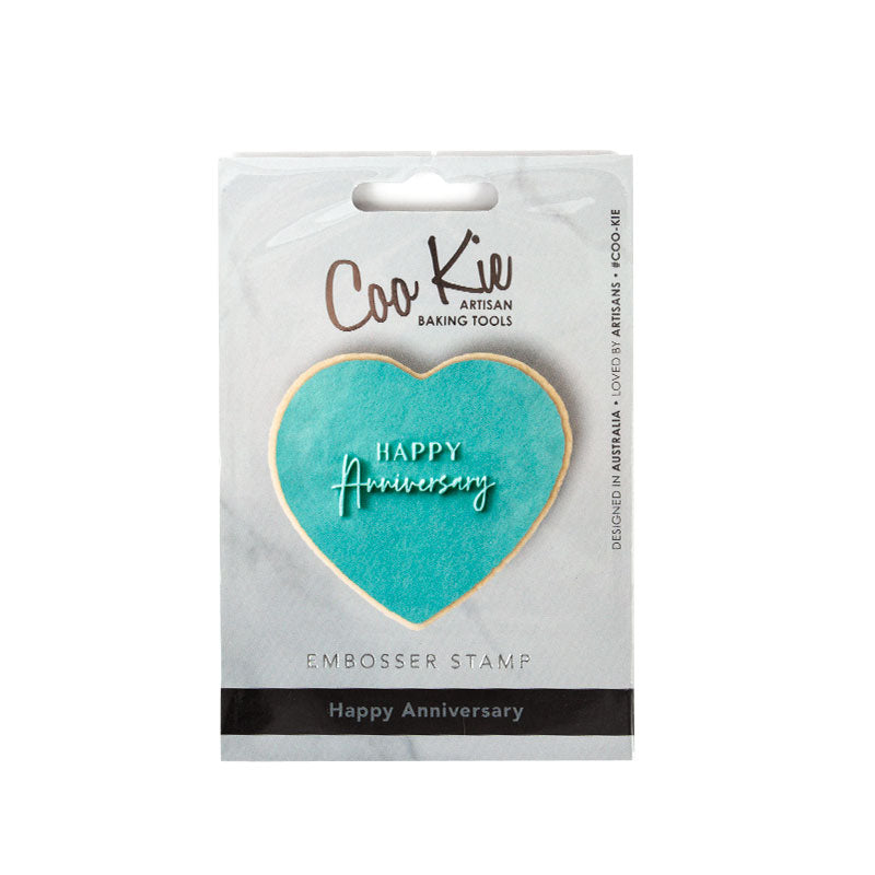 COOKIE Embosser Stamp - HAPPY ANNIVERSARY