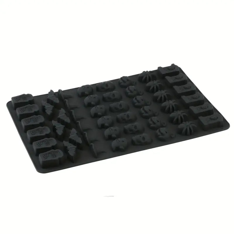 48-Cavity Halloween Silicone Chocolate Mold