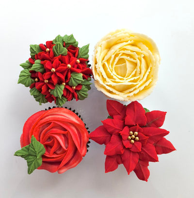 Christmas Floral Cupcake with Baked By Brooke (SUN 1ST NOV)