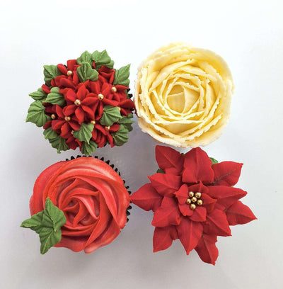 Christmas Floral Cupcake with Baked By Brooke (SUN 1ST NOV)