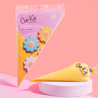 COOKIE Tipless Icing Bags - SMALL 11" (Pack of 50)