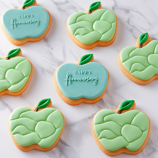 COOKIE Embosser Stamp - HAPPY ANNIVERSARY