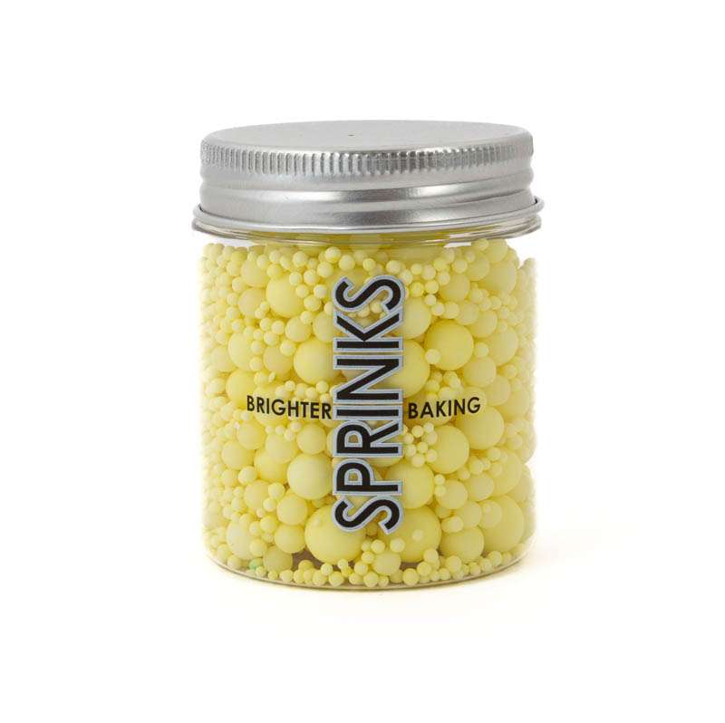 Sprinkles Bubble Bubble Pastel Lemon 65g by Sprinks