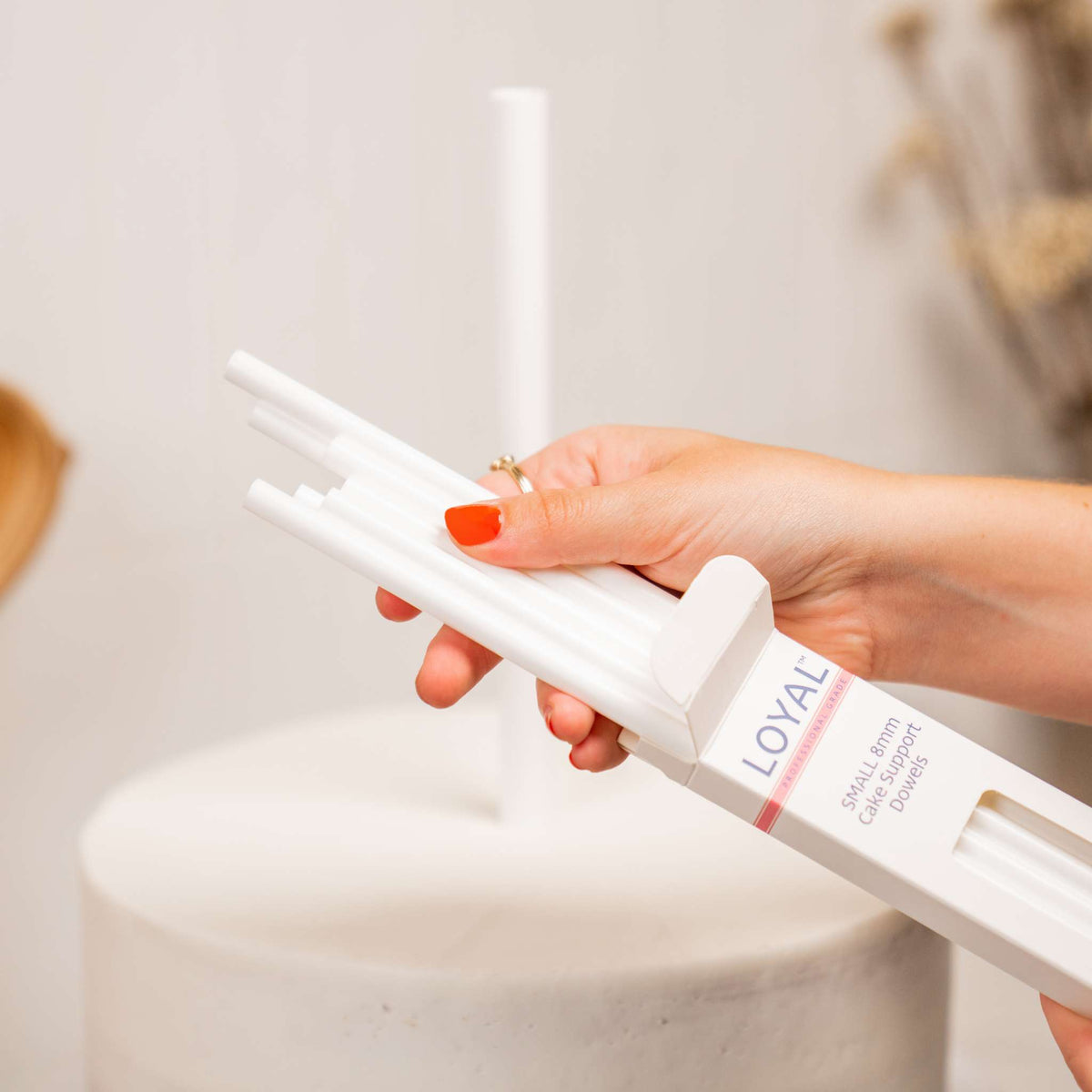 Cake Dowel White Cake Thin Dowel Single (30cm)