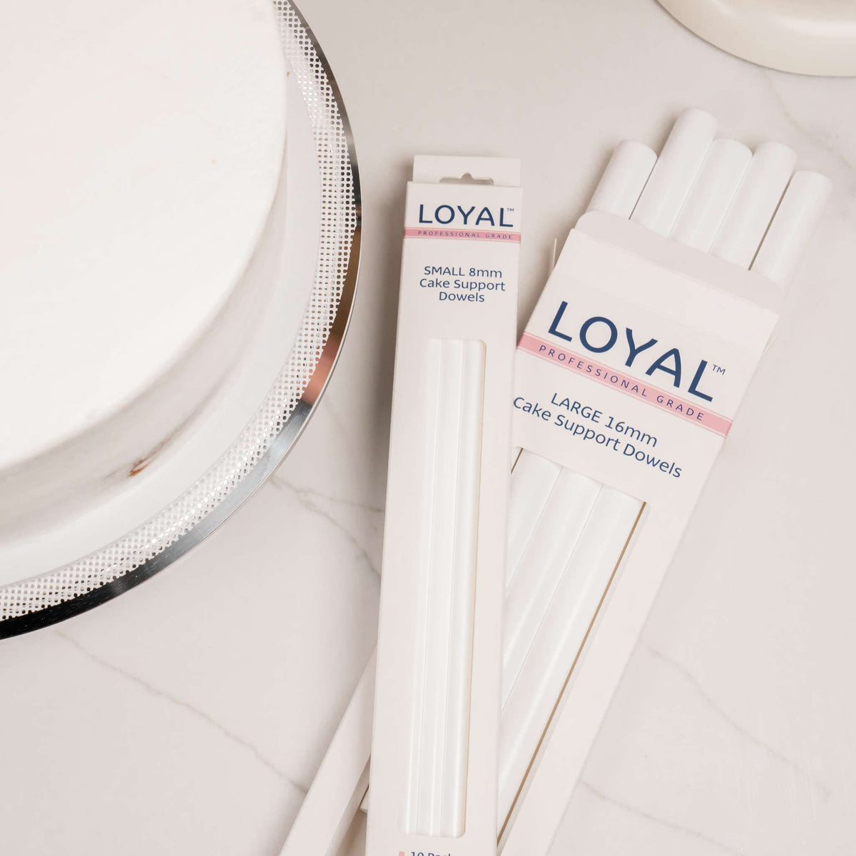 Cake Dowels Heavy Duty Small 10pc (8x300mm)