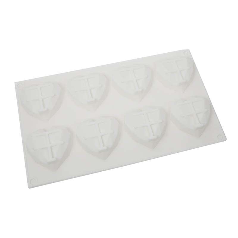Silicone Mould Geo Hearts