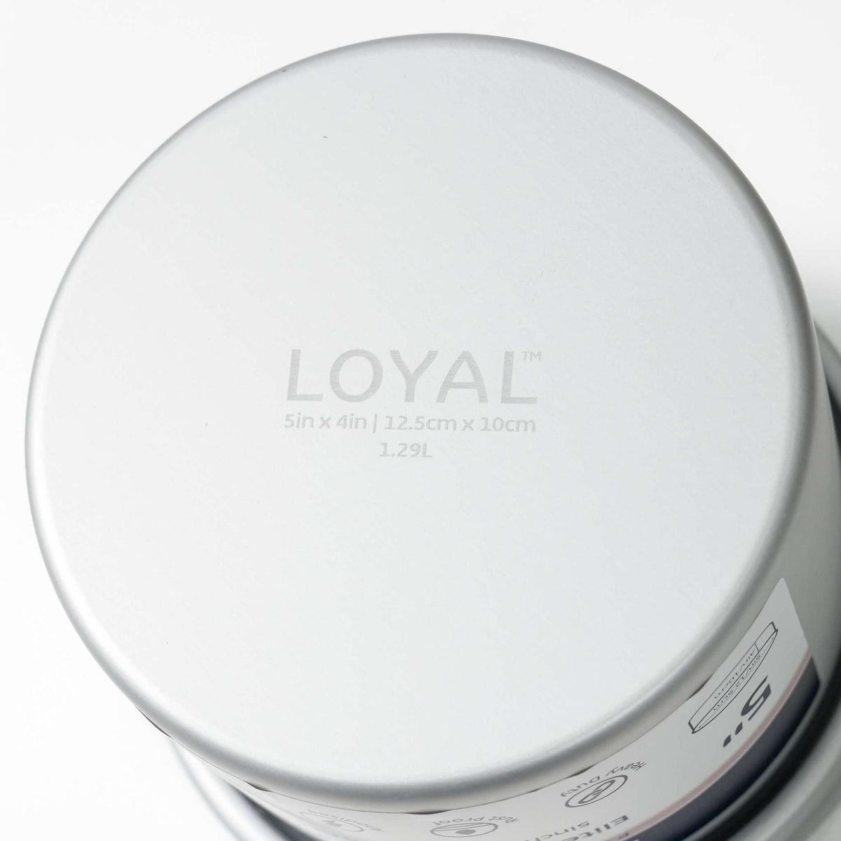 LOYAL Cake Tin 5" Round Elite Anodised 4" Deep