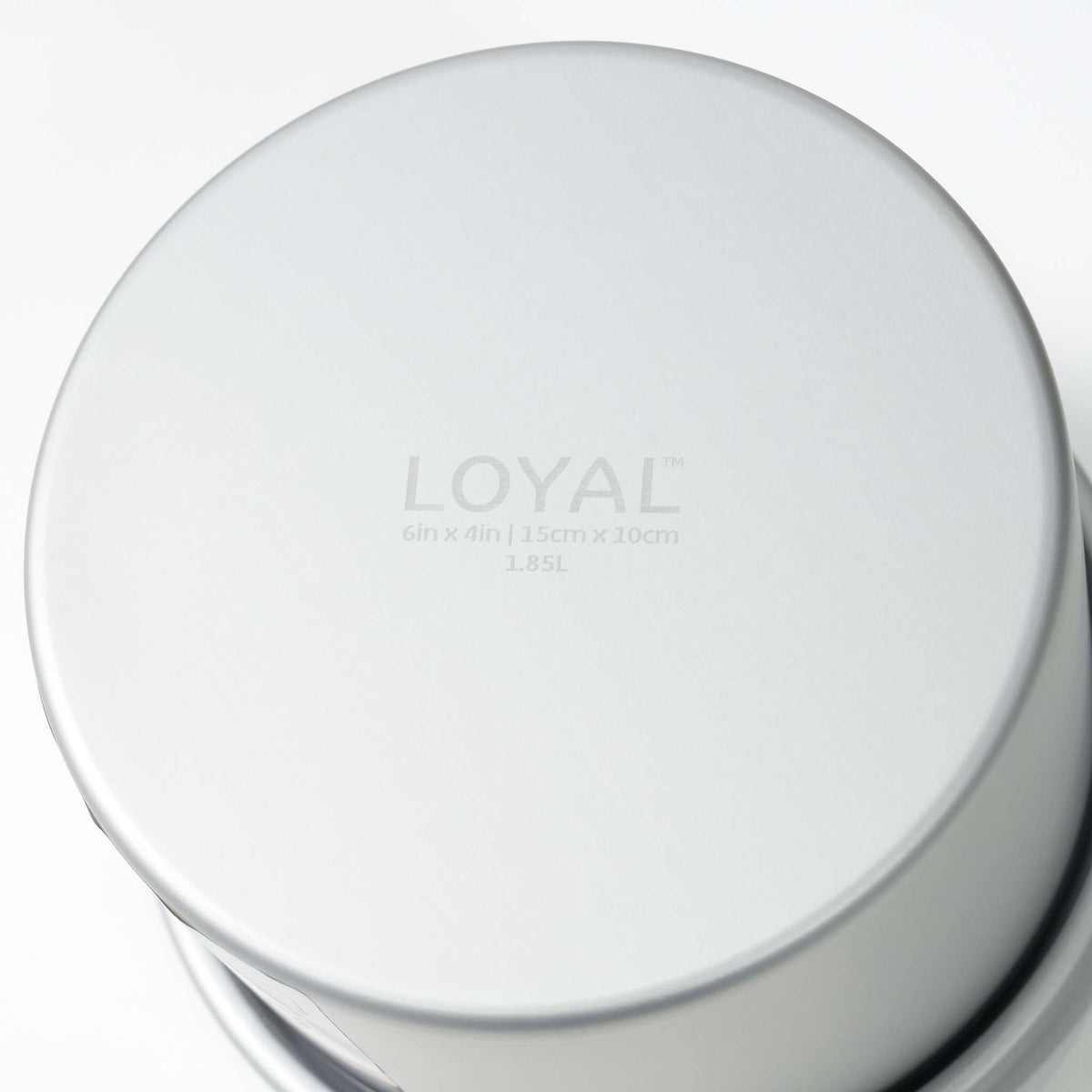 LOYAL Cake Tin 6" Round Elite Anodised 4" Deep