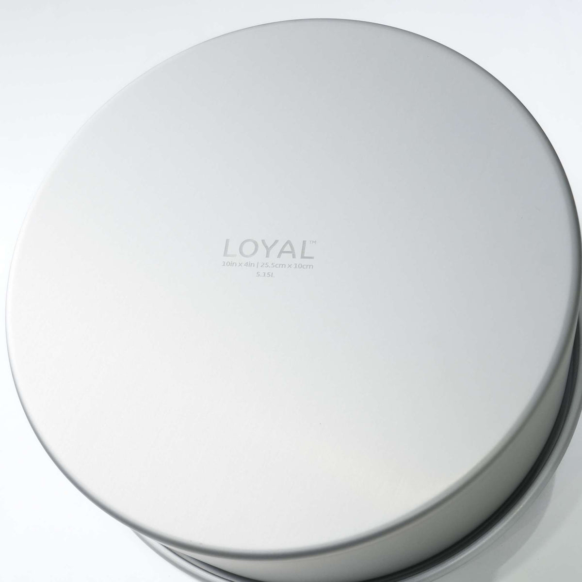 LOYAL Cake Tin 10" Round Elite Anodised 4" Deep