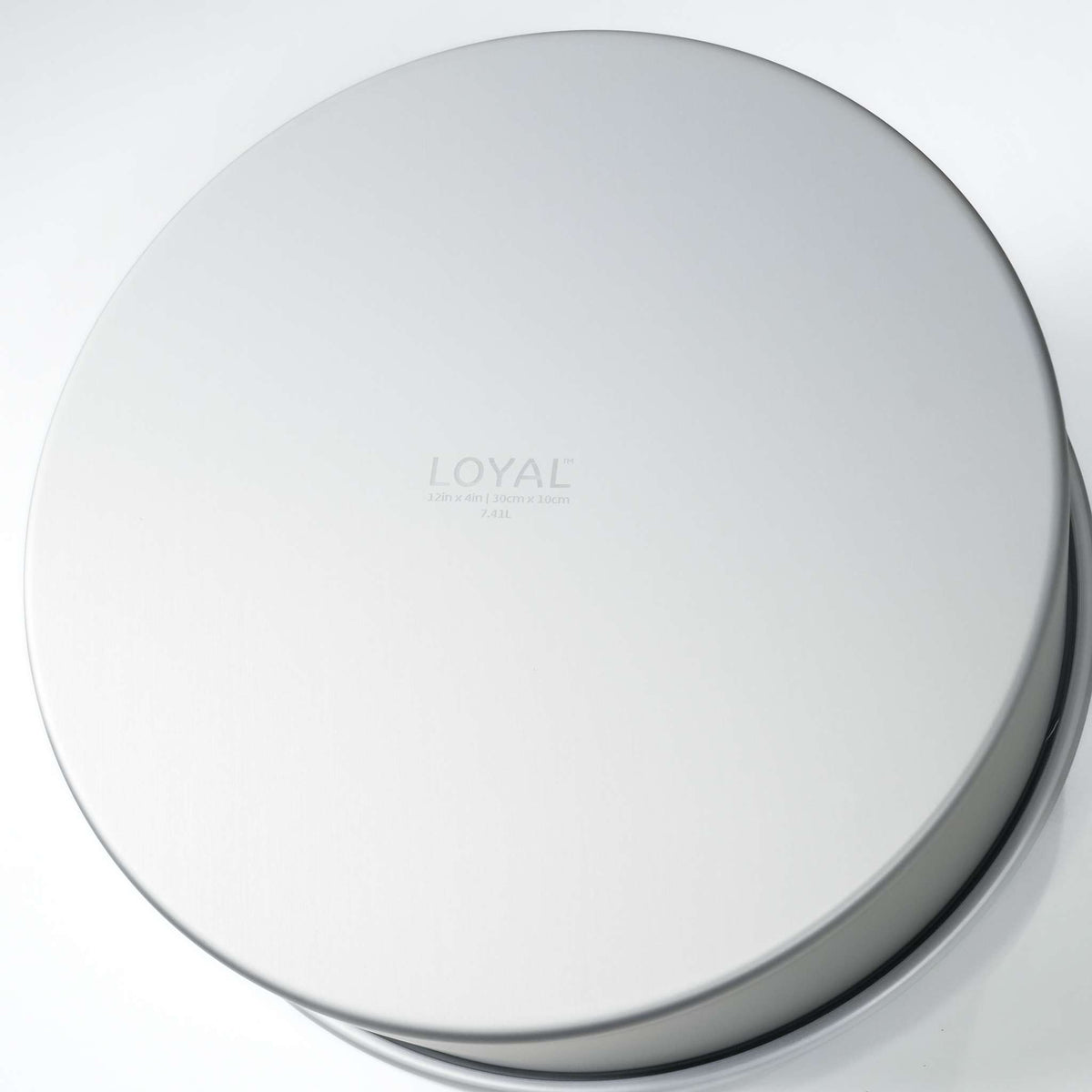 LOYAL Cake Tin 12" Round Elite Anodised 4" Deep