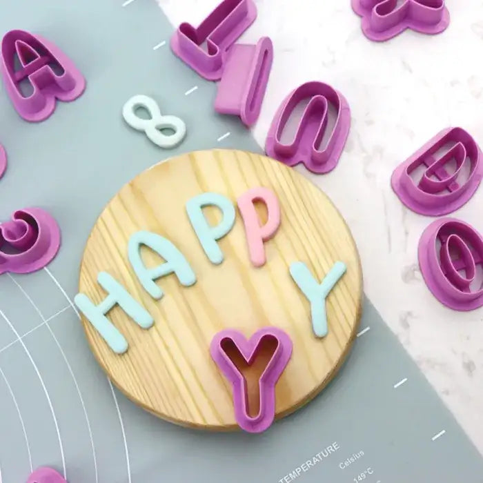 Cutter Alphabet & Number Cutter 35pcs Set