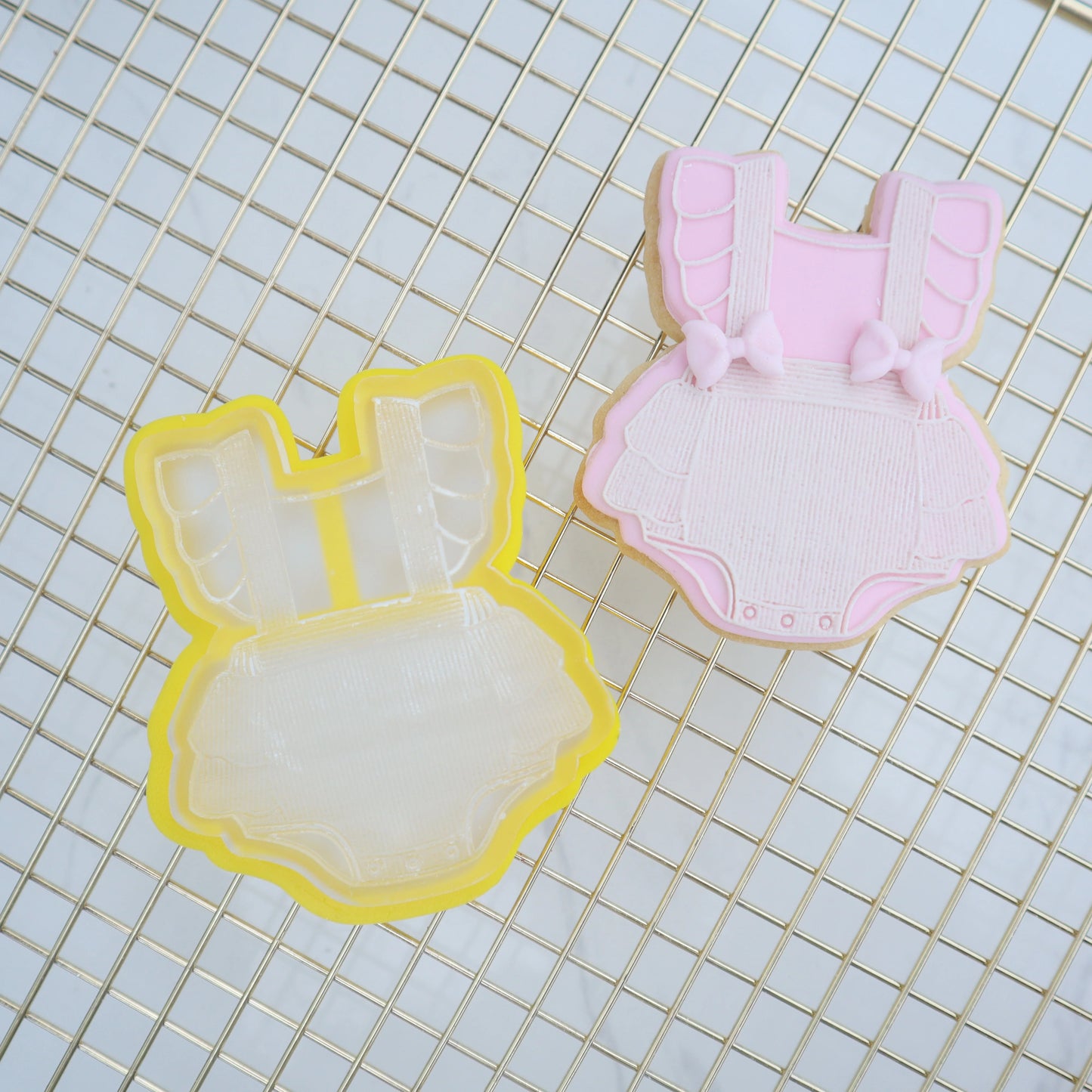 Cookie Cutter Baby Frilly Romper Debosser & Cutter Set