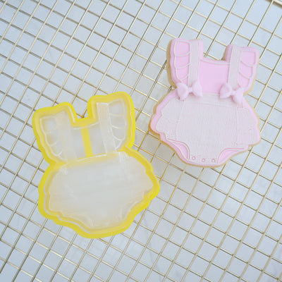 Cookie Cutter Baby Frilly Romper Debosser & Cutter Set