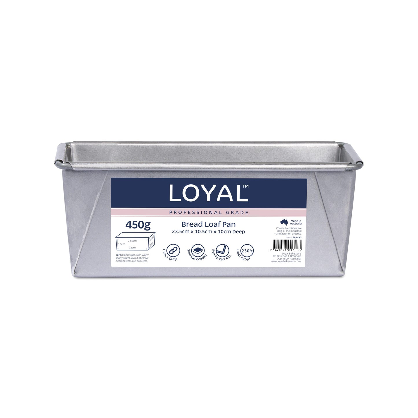 BREAD LOAF PAN 450G Loyal