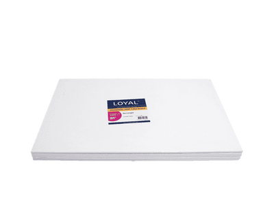 LOYAL White Masonite 18" x 12" Cake Board | Rectangle