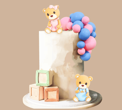 Teddy Bears with Balloons 22PC Set