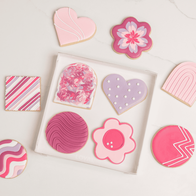 LOYAL Cookie Box Clear Lid 20cm x 20cm x 2.5cm