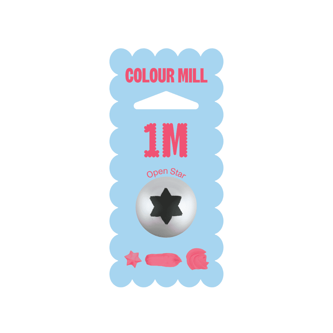 Piping Tip Star 1M Colour Mill
