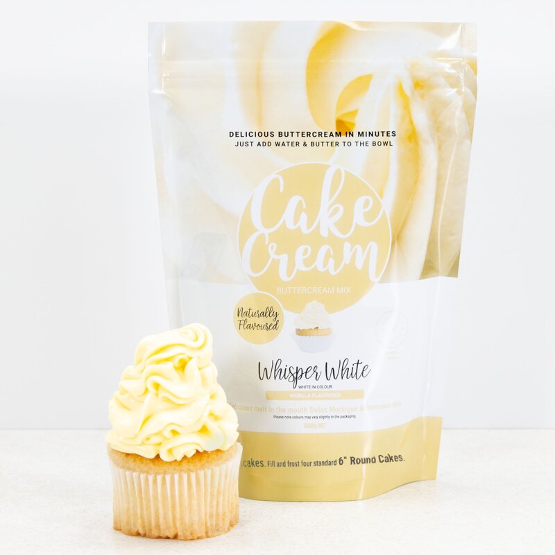 Cake Cream - Whisper White - Vanilla Flavour 400g