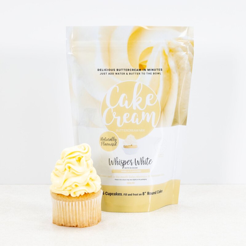 Cake Cream - Whisper White - Vanilla Flavour 400g